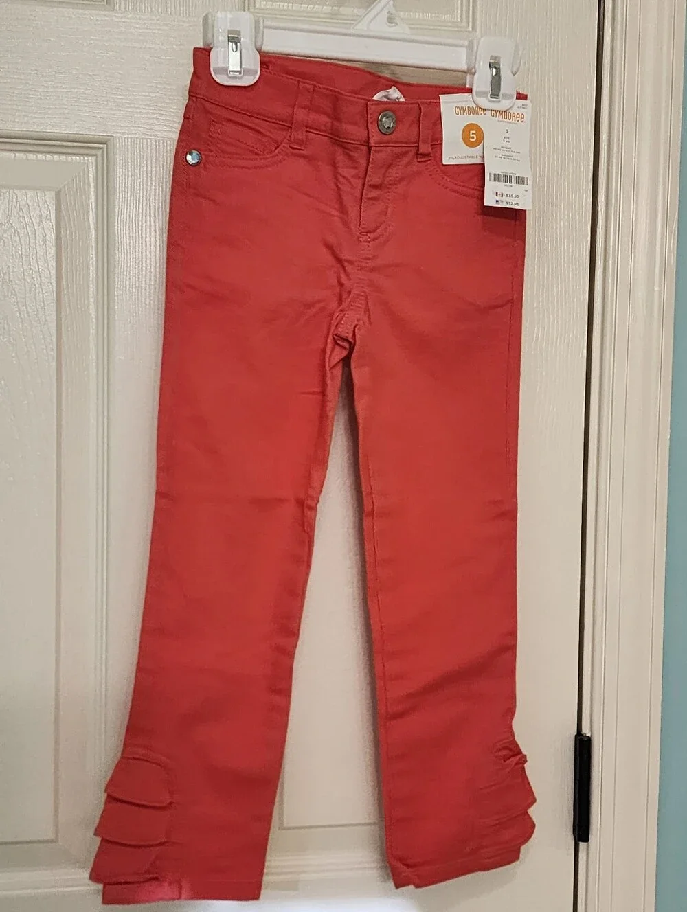 Gymboree stylish corgi 5T Falling for Feathers Pants NWT Sweater Hair Clips VGUC
